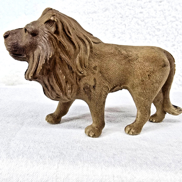 Viscoloid VCO Lion Figure 2.5" Celluloid Cat Jungle Circus Vintage 1930s - Picture 3 of 12